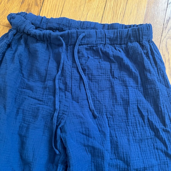 Blue Wide-Leg Pants - Picture 2 of 4